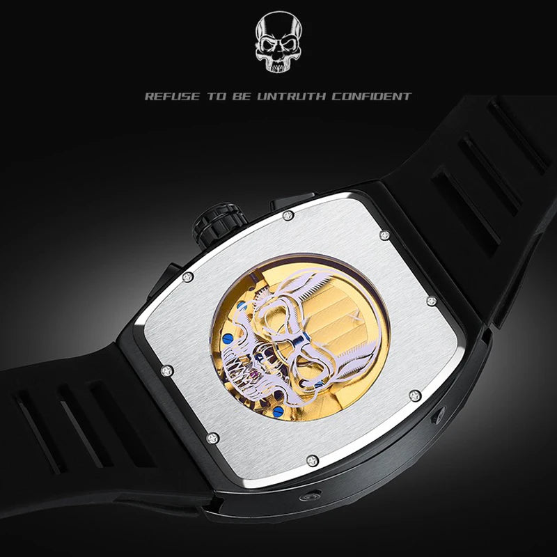 GUANQIN Men`s Watches Top Brand Luxury Automatic Watch Tourbillon Design Waterproof Mechanical Wrist Watch Relogio Masculino