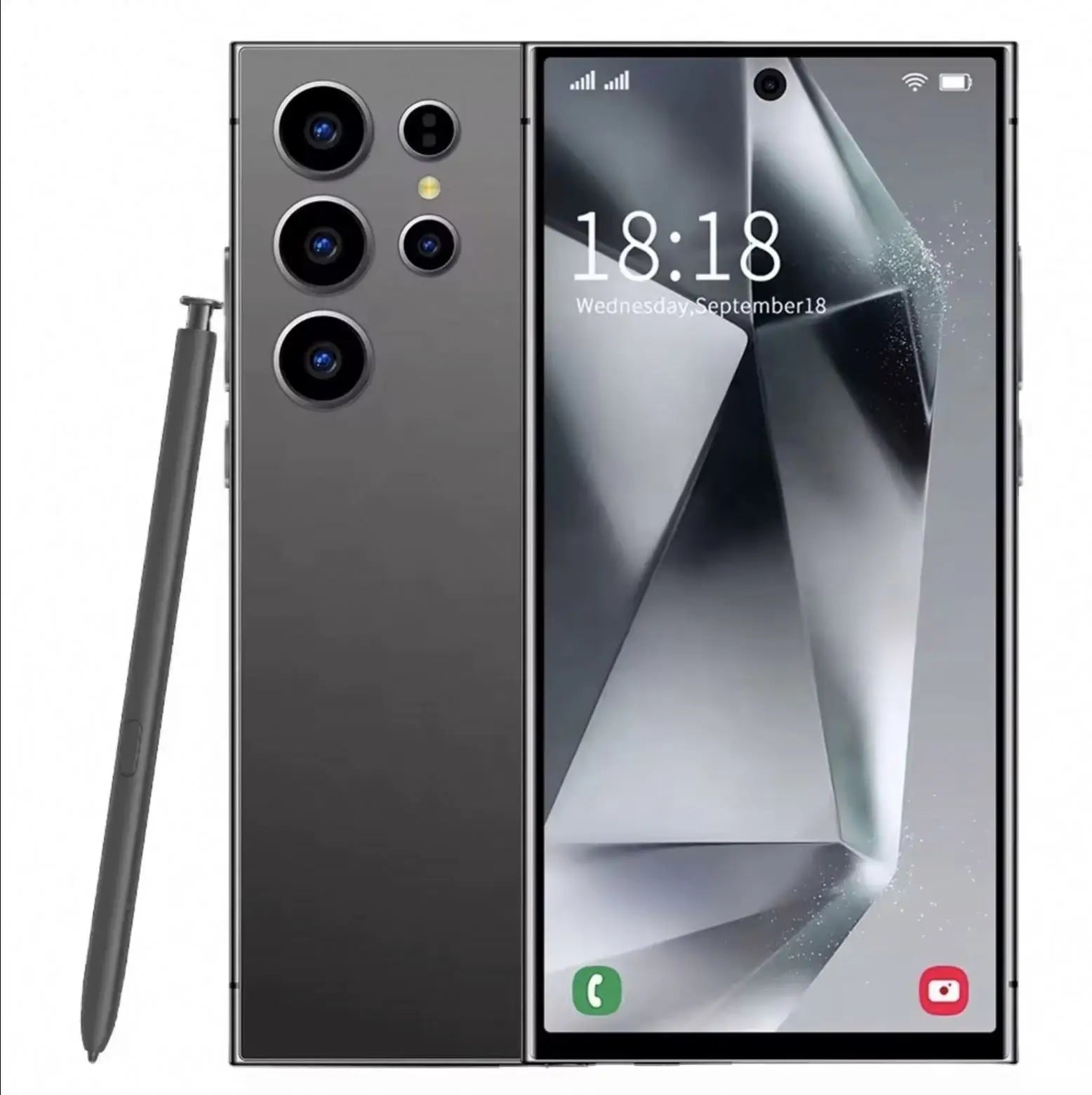 2024 New Ultra-high Speed S24 Ultra 16GB+1TB 5G Smart Phone 7.2-inch 48MP+108MP 8+2 Android 13 Smart Game Phone