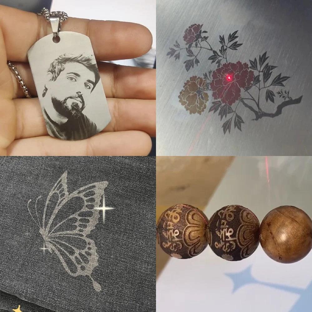 2026 New Split Fiber Laser Engraver | Fully Lightburn Compatible | 60W MAX for Metal & Plastic