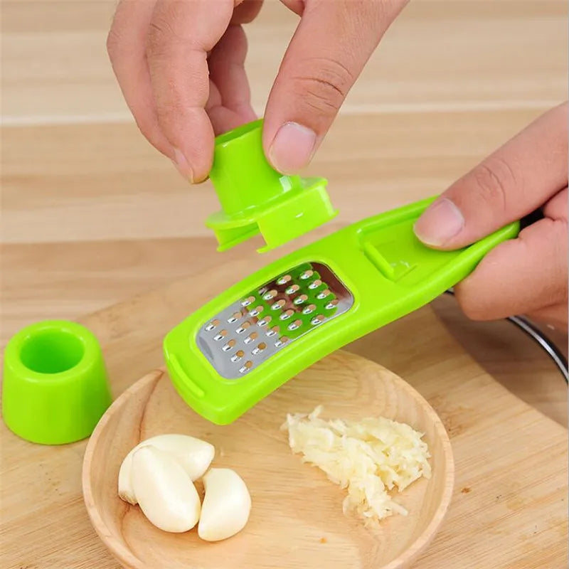 Candy Color Kitchen Accessories Plastic Ginger Garlic Grinding Tool Silicone Peeler Slicer Cutter Grater Grinder