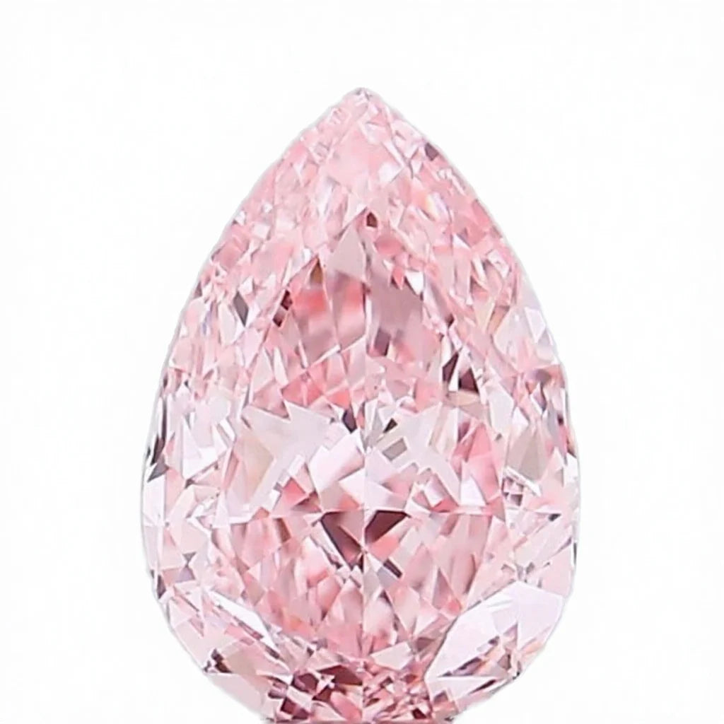 Premium Quality 1.50 CT Lab Grown Pear Cut Diamond VS1 Purity IGI Certified Very Good Cut Color F Laser Drilled Loose Diamond