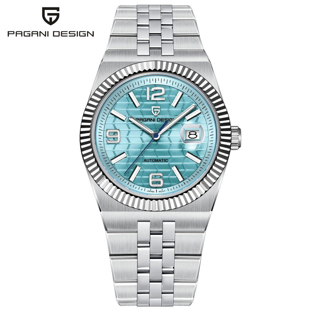 Pagani Design PD-YS027 Automatic Mechanical Stainless Steel Male Wristwatch Sapphire Glass Top Brand Luxury Men Watch Gift.