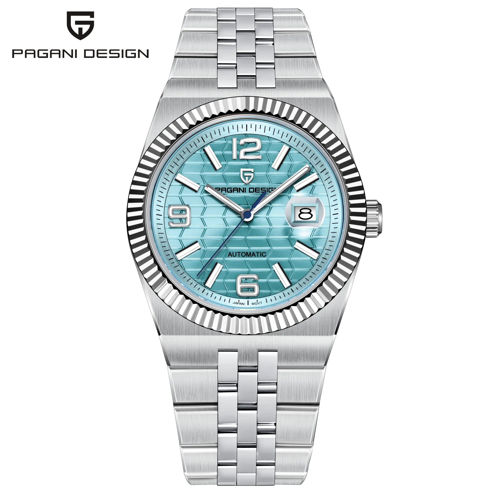 Pagani Design PD-YS027 Automatic Mechanical Stainless Steel Male Wristwatch Sapphire Glass Top Brand Luxury Men Watch Gift.