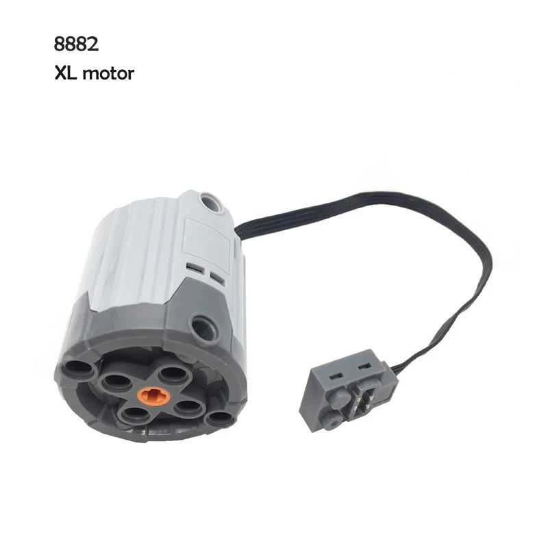 Power Functions Technical Parts Building Blocks Moc Motor PF Model Technik Servo RC Car Train Construction Bricks 8882 8883 4 5