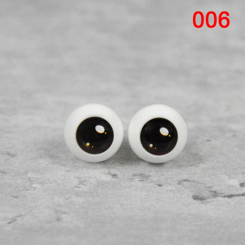 10mm BJD Eyes OB11 Dolls Eyes Toys Accessories 3D Eyes DIY Baby Doll Toy Girls Gift For 11-16cm BJD Doll