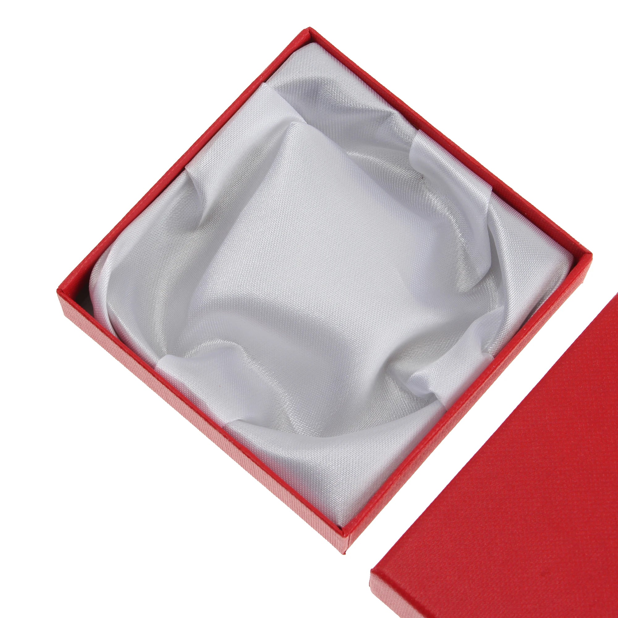 Square Rose Printed Jewelry Packaging Box Bracelet Necklace Storage Case Cardboard Gift Box Jewelry Organizer Case