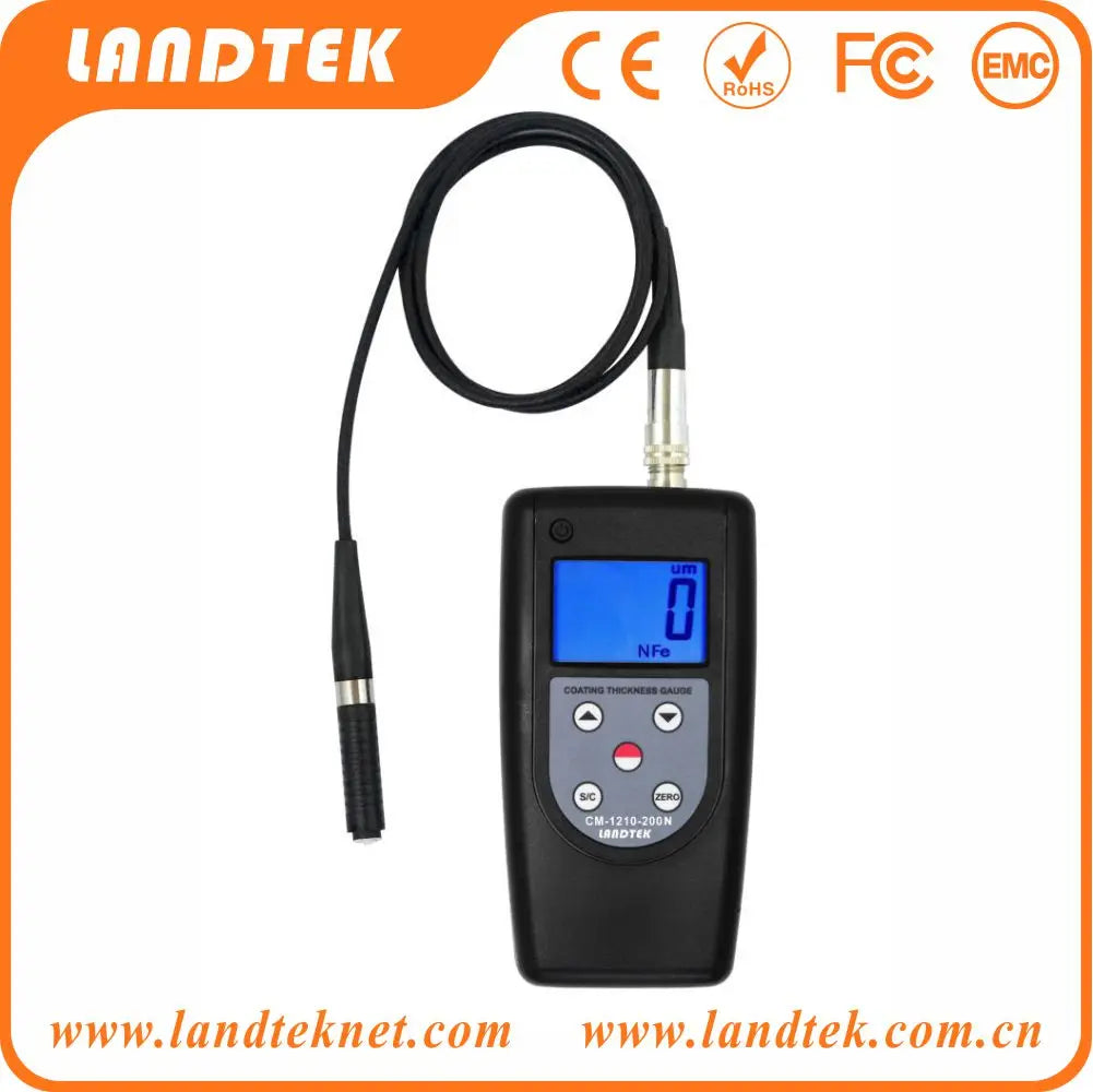 Micro Thickness Gauge for Coating on Small Workpiece  Eddy Current  CM--1210-200N