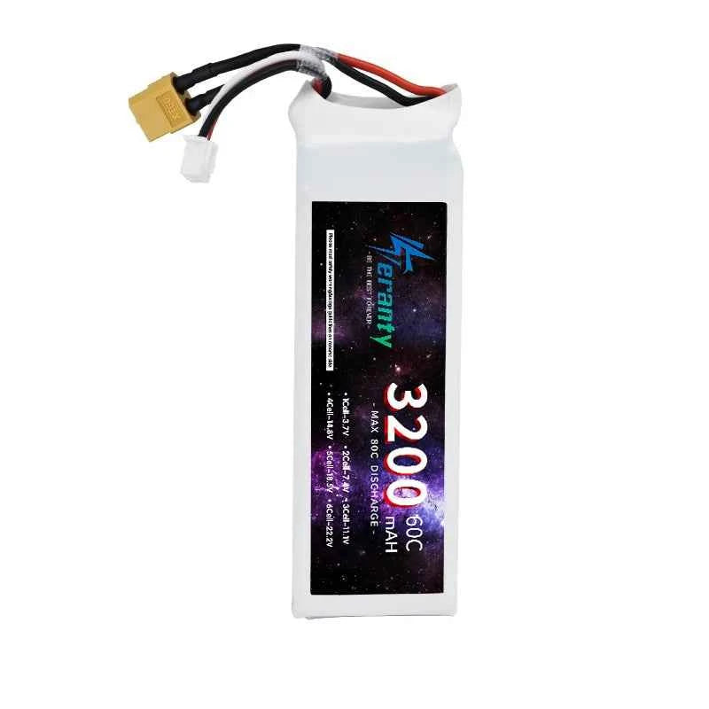 7.4V LiPo Battery 2s 1500mAh 2800mAh 3200mAh 4600mAh 6500mAh 8000mAh 8500mAh 9300mAh for Racing RC FPV Drone RC Airplane Boat
