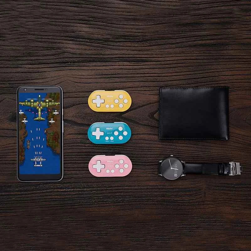 8BitDo Zero 2 Bluetooth Gamepad Mini Controller Compatible for Nintendo Switch PC Windows Android macOS