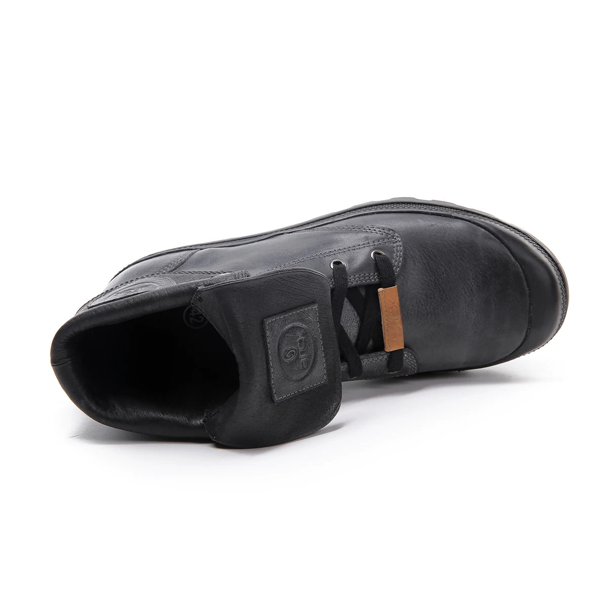 ARCX Retro Style Cowhide Leather Lapel Leisure Hiking Motorcycle Auto Racing Wear Boots Motociclistas Moto Shoes for Men