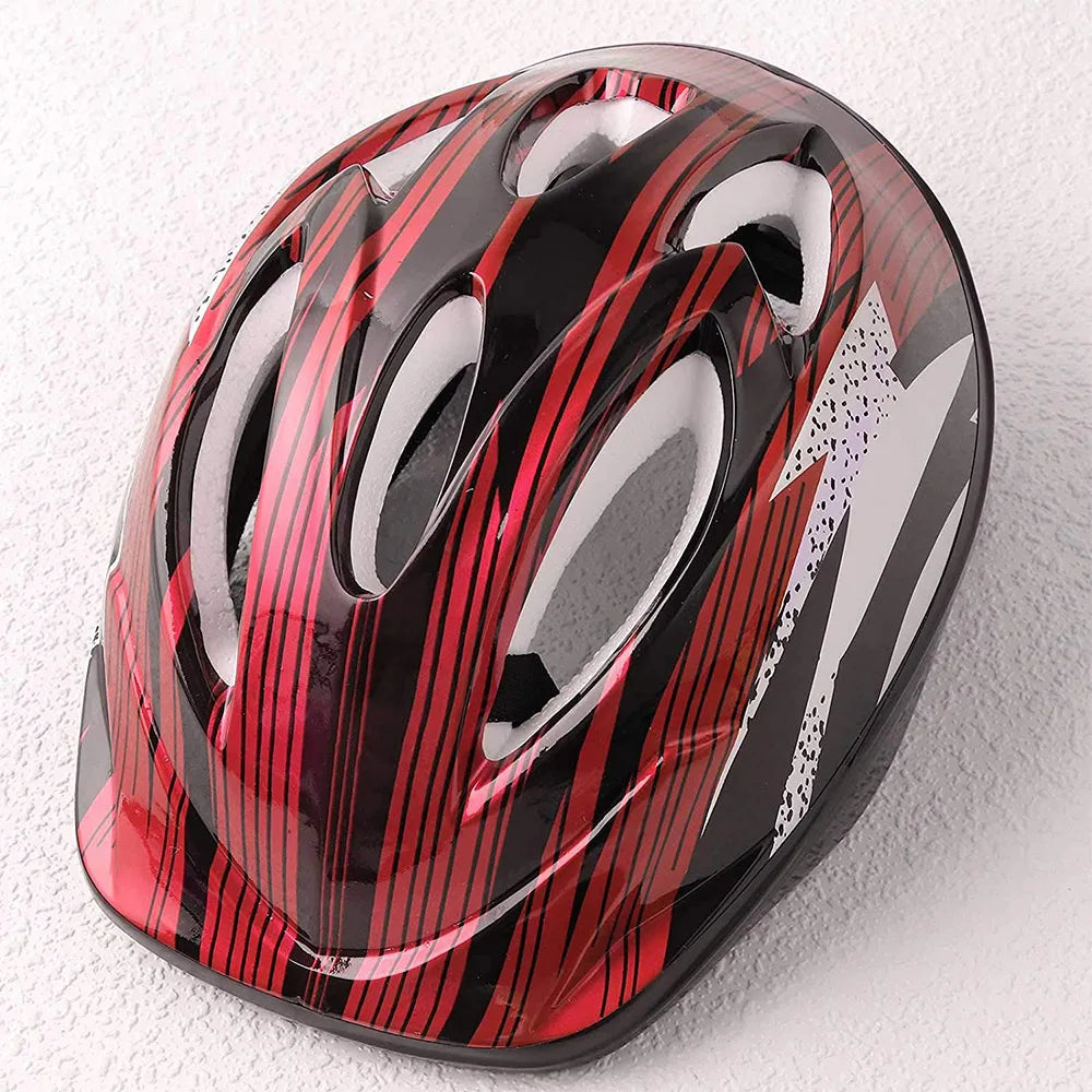 Kids Adjustable Helmet Protective Gear Set Sports Knee Elbow Wrist Pads for Children Boys Girls Bike Skateboard Scooter Roller