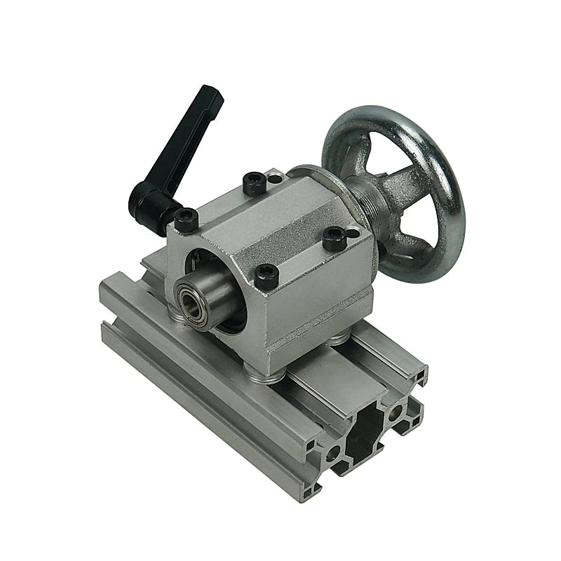 DIY CNC 4th Axis Rotary a Axis and Tailstock 65MM Center Height Cast Iron 4 Jaw Chuck for DIY CNC Router Wood Milling Machine