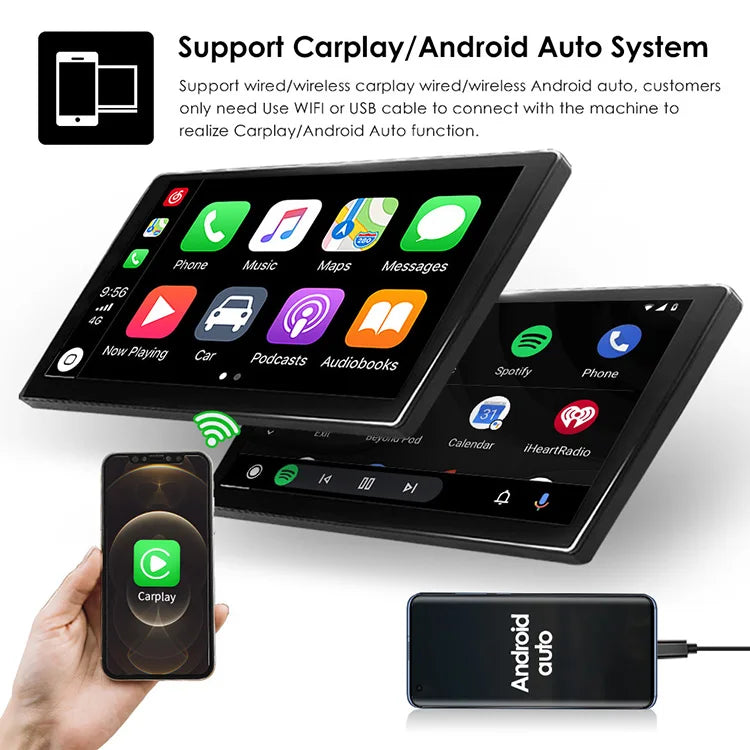 9 Inch Quad Core Android 12 Car Radio Player for Mitsubishi Lancer 9 Cs 2000 - 2010 Android Auto Carplay 2 Din Car Dvd Player