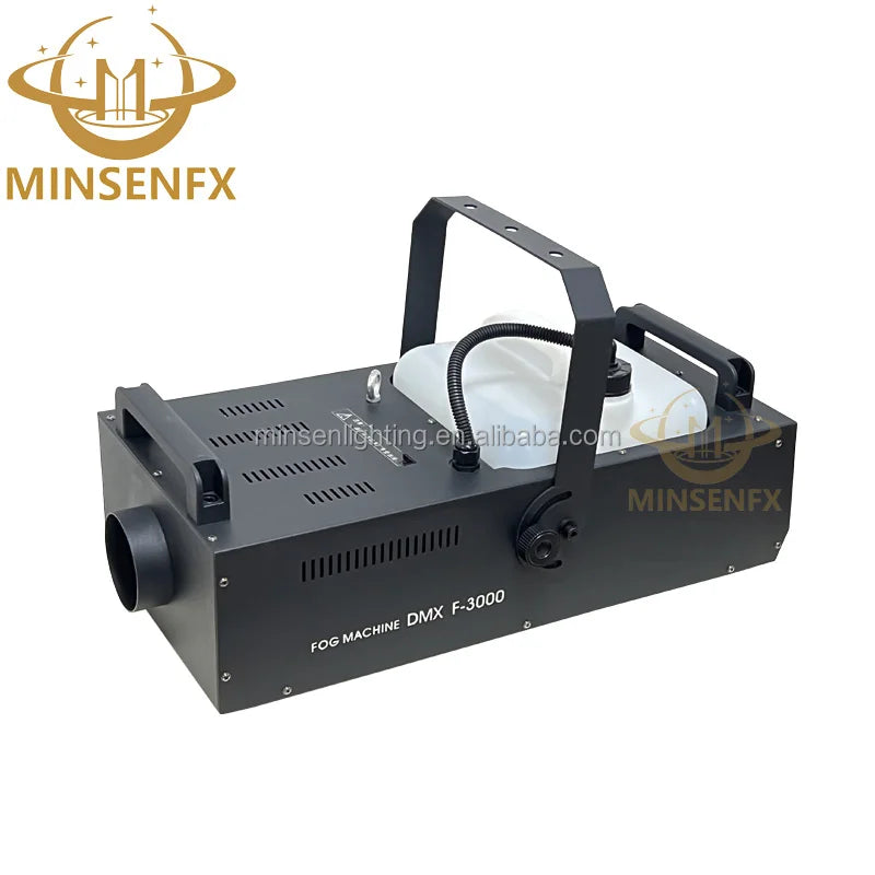 MINSENFX High Quality 3000W Jet Smoke Machine DMX512 Wireless Remote  Fog Machine for DJ Event