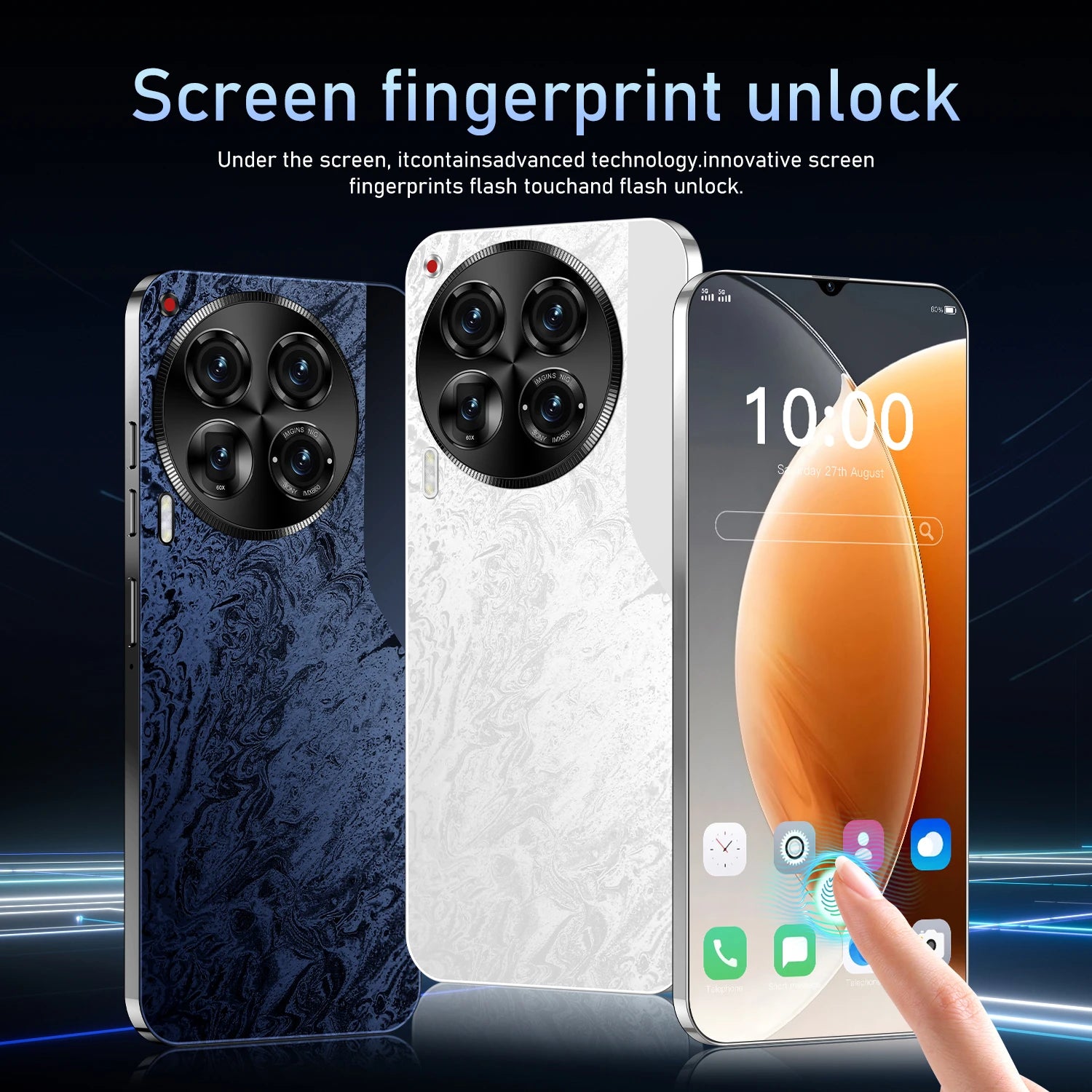 Camon 30 Pro 5G Phone 16GB RAM + 1TB Storage 6.8inch High Def 6800mAh Battery