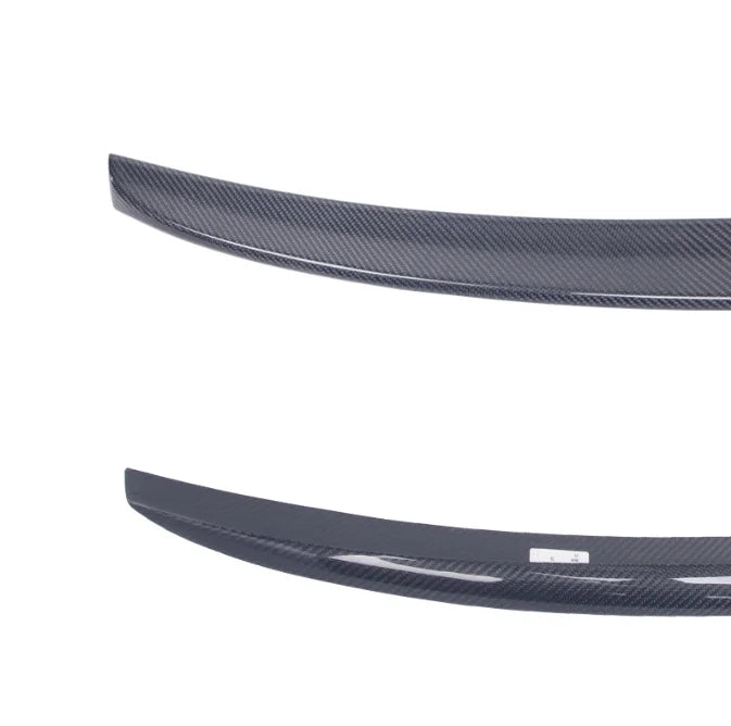 Rear Spoiler for Audi A4 B9 2017-2022 Facelift S Style Single Deck Real Carbon Fiber 100% Fitment 3M Tape Installation