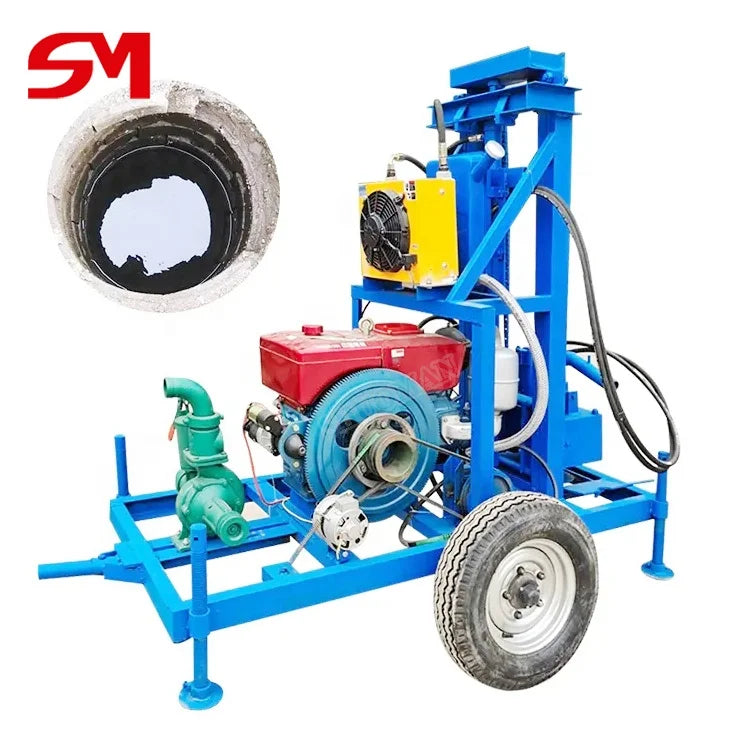High Profits And Low Investment Hydraulic 600M Water Well Drilling Machine