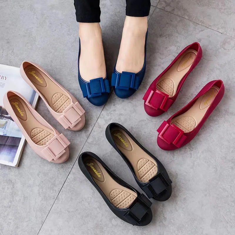 Hot Sale New Fashion Sandal Female Summer fairy Wears Beach Seaside Outdoor Soft Women Light Shoes Jelly Party Flat Shoes Joker