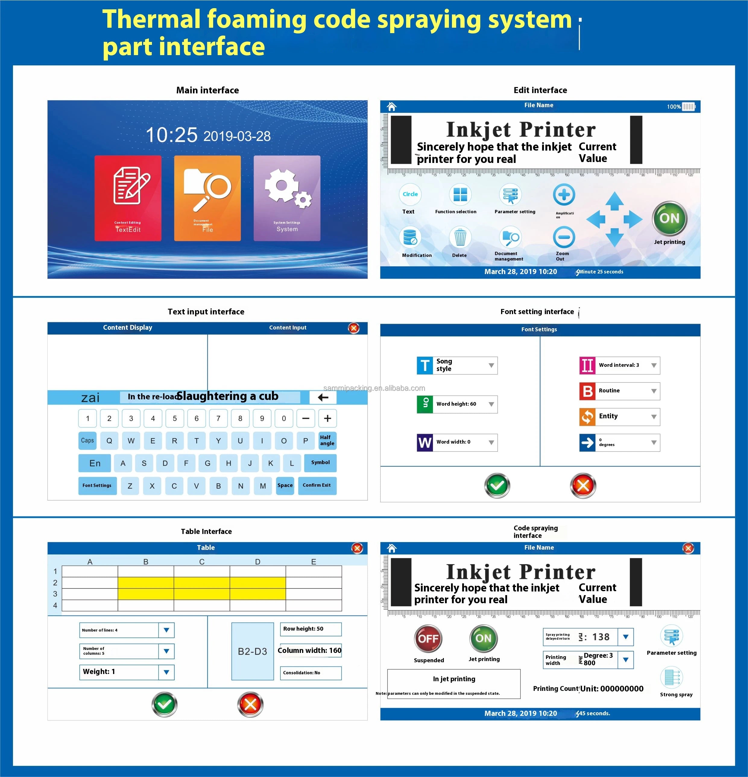 Small Business Small Size Light Weight Production Date Expiry Date Inkjet Printing Machine