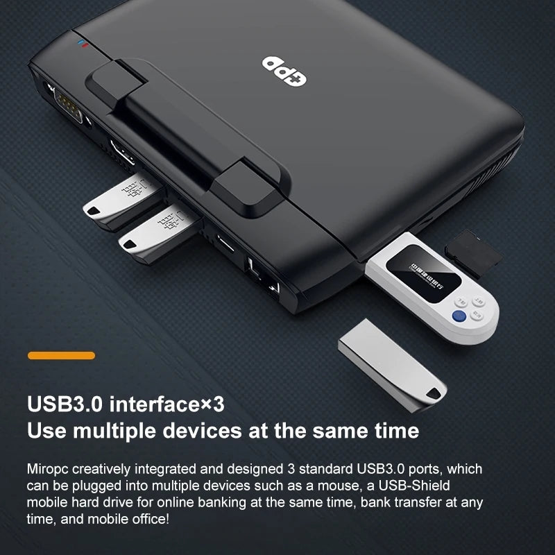 High Quality GPD MicroPC Mini Gaming Laptop 6.0 Inch Screen 8GB+256GB Quad Core CPU Laptop Computer Win 10