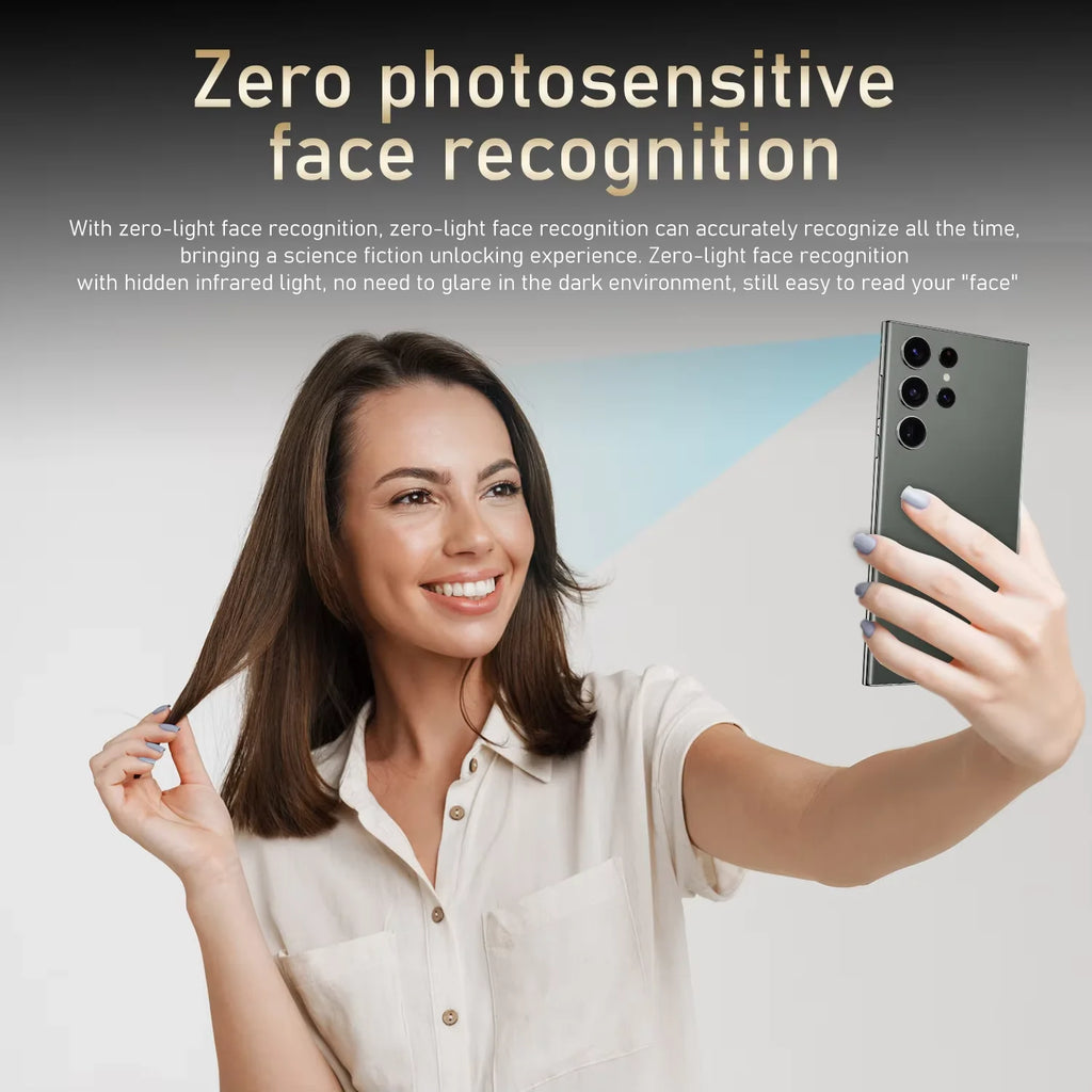 S23 Ultra Original 7.3 Inch Full Screen Deca Core 16GB+1TB Android 13 5G LTE Unlocked Smartphone 108MP Rear Camera New