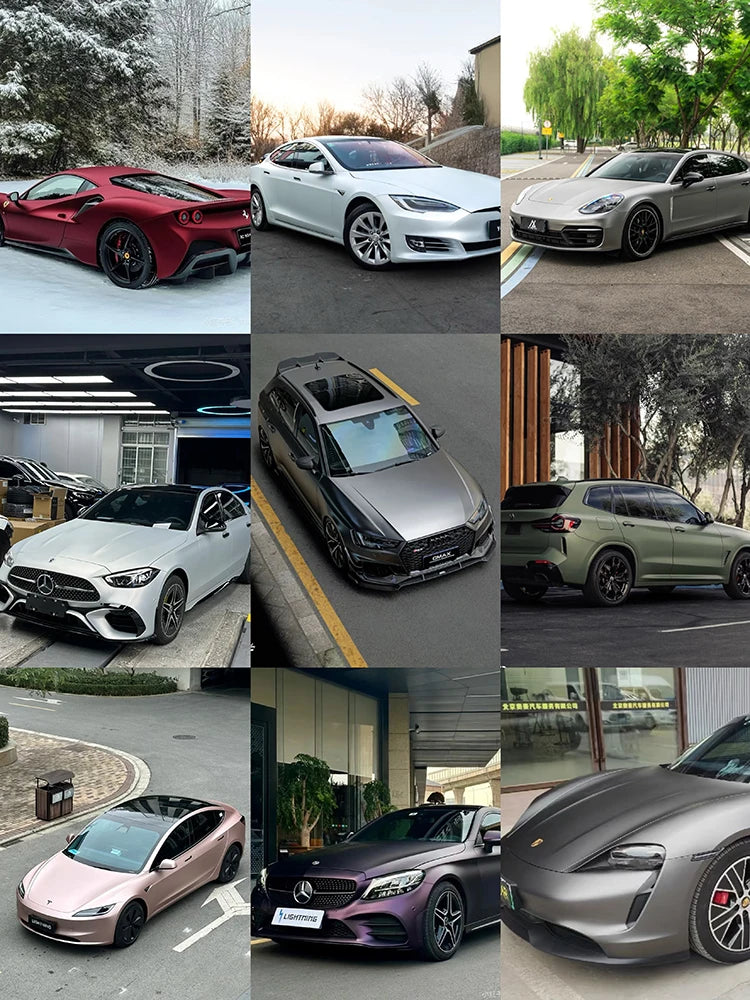 DEEKUS High Quality Transparent PPF Car Paint Color Change Film Forged 6D Self-Healing TPU Carbon Fiber Car Protection