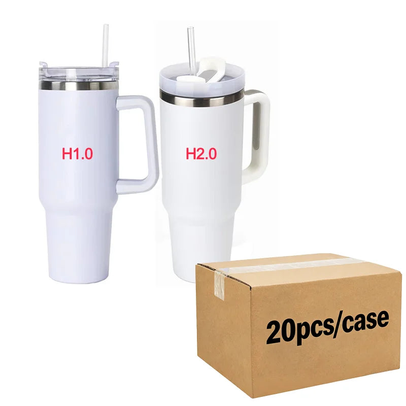 US in Stock Rainbow Plated 40oz insulated Steel Tumbler with Leak-Proof Lid for Secure Carry Anywhere