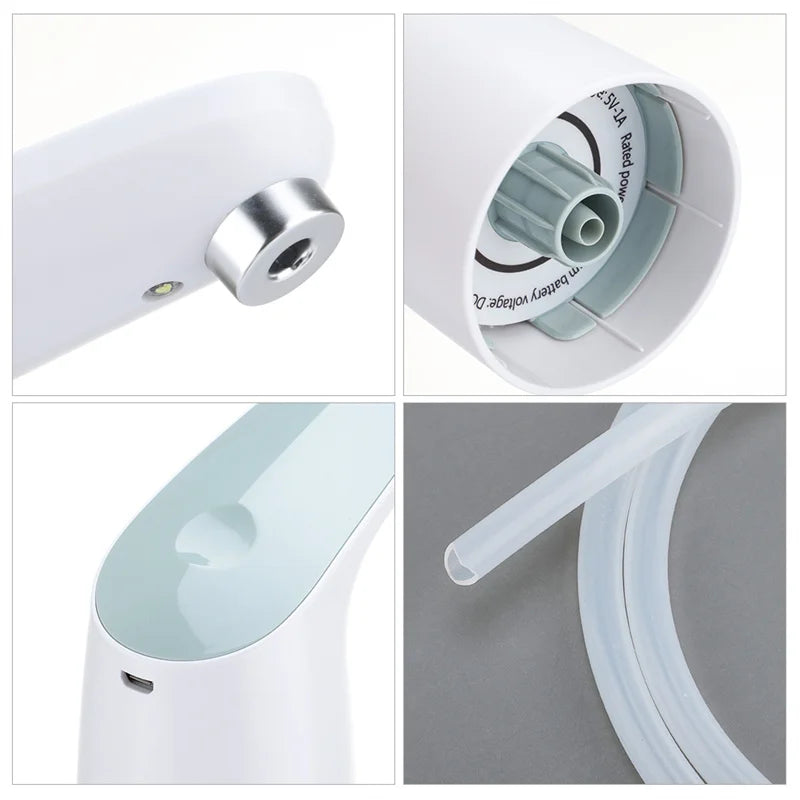 New Electric Smart Water Bottle Dispenser Portable Automatic Drinking Water Pump with Base LED Night Light Device