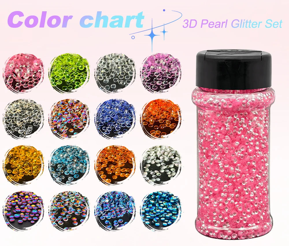 US Warehouse High Bright Glitter Set Free Shipping High Quality Polyester Hexagon Glitter Powder for Resin Crafts Nail