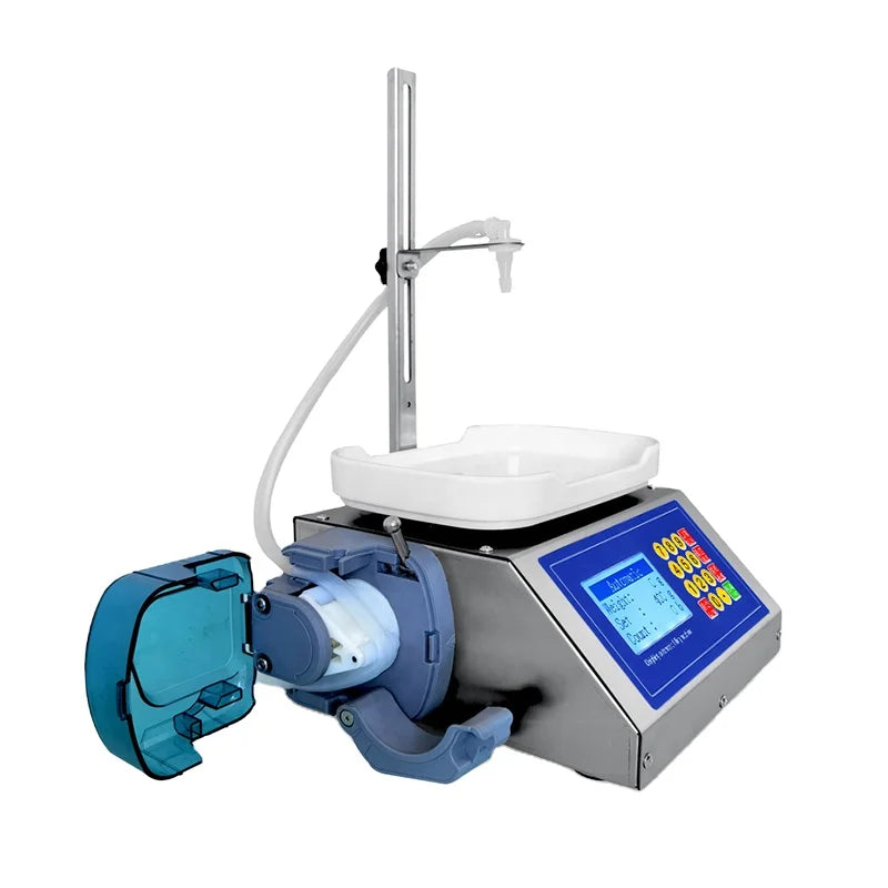 High Accuracy Small Smart Perfume Essential Oil Juice Bottle Weighing Filling Machine for Small Business