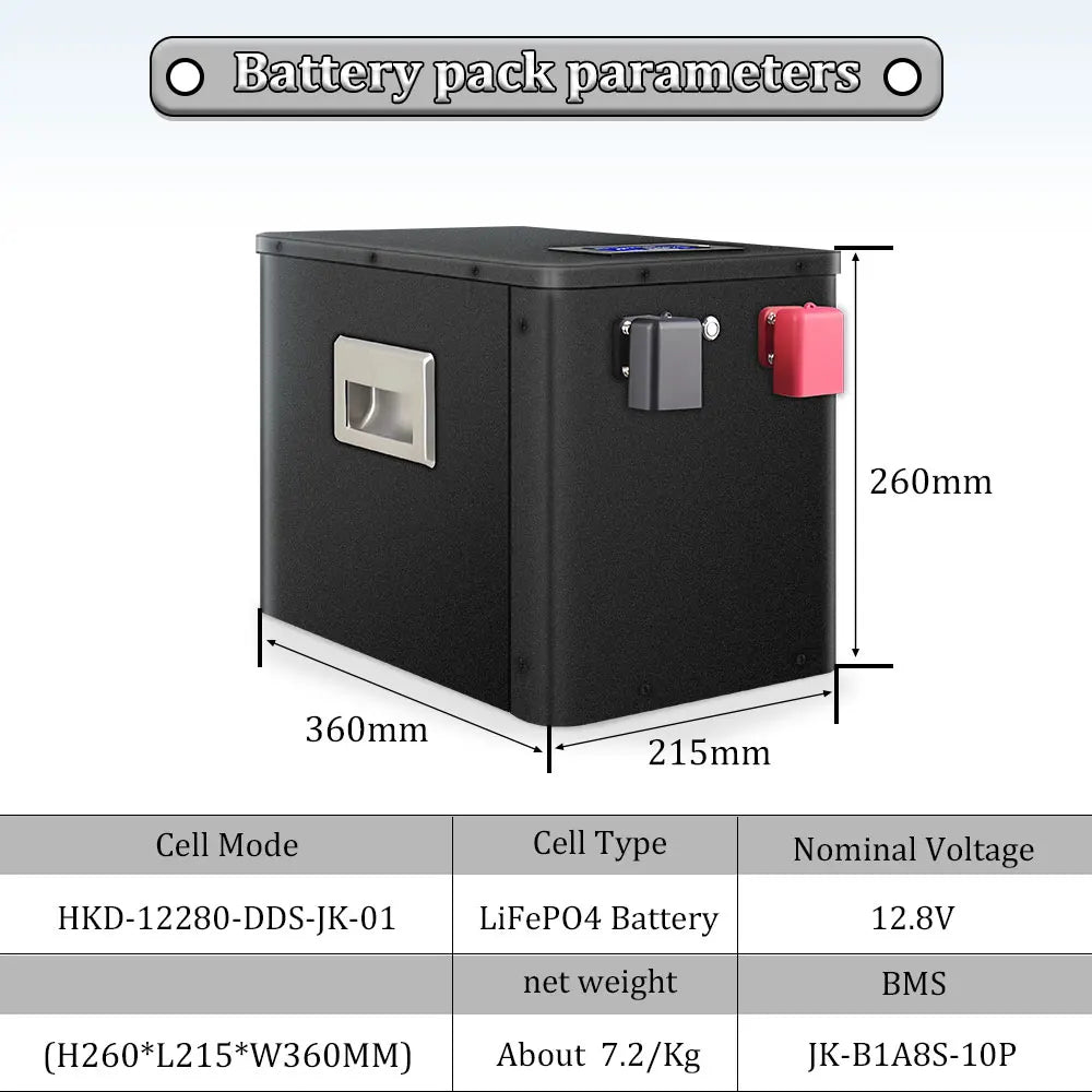 EU Stock Fast Delivery 4s 280a DIY BOX with JK 200A Smart BMS for Diy 12v 280ah 314ah 334ah Lifepo4 Battery Pack for Solar