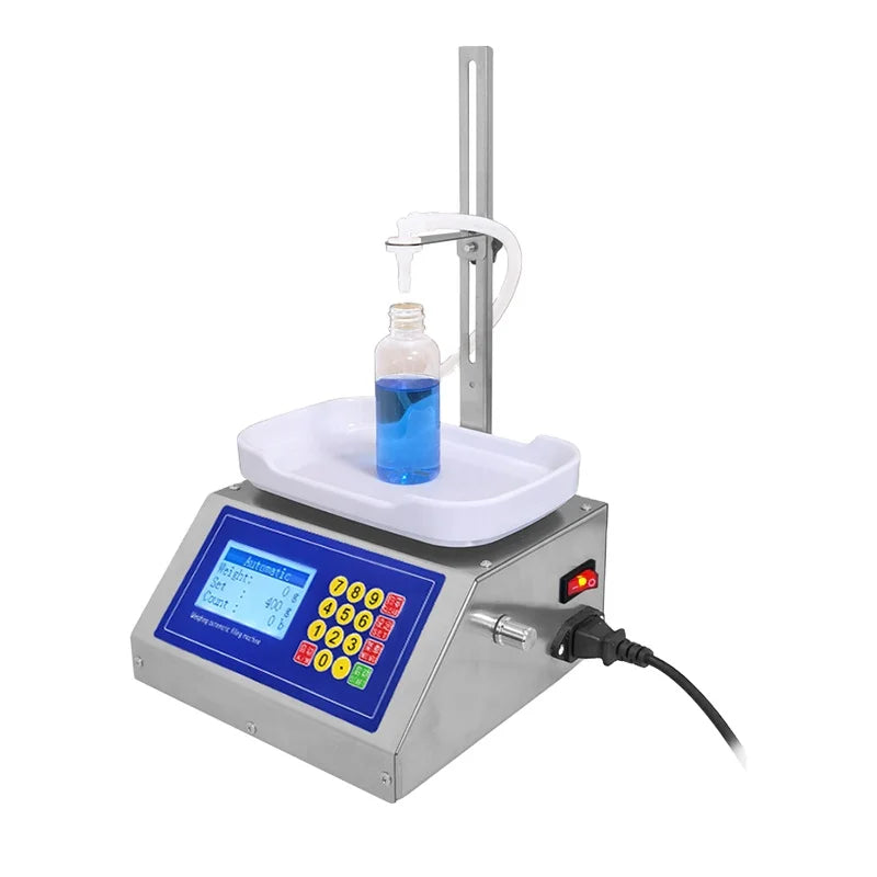 High Accuracy Small Smart Perfume Essential Oil Juice Bottle Weighing Filling Machine for Small Business