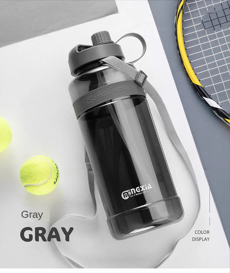 0.7-3L Sports Water Bottle Outdoor Portable Drink Bottle with Handle Drinking Utensils for Man Woman Large Capacity Water Cup