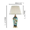 Modern Table Lamps Enamel Ceramic Desk Lighting LED for Home Creative Hotel Bedroom Decoration