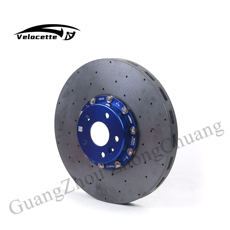 Caliper Upgrade for Auto 400mm Carbon Rotor Front Rear Wheels 10N for Audi A5 A7 A8 E-tron Carbon Ceramic Brake Disc