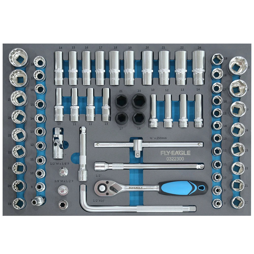 High Quality 371-Pcs CRV Hand Tools Set Including Sickle and Pickaxe for Auto Repair Work with Guaranteed Full Life
