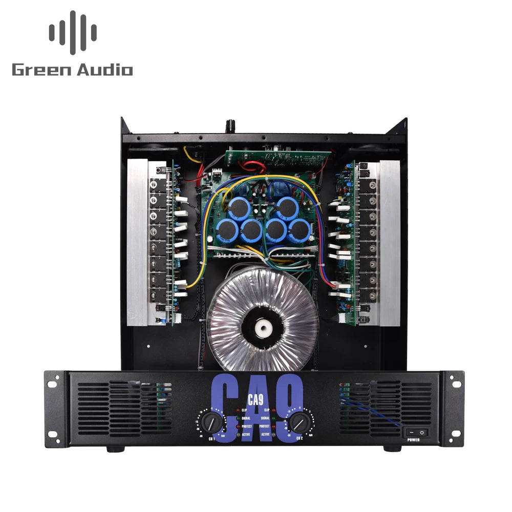 GAP-CA2 CA12 CA18 CA20 CA30 CA50 CA68 CA100 Professional Mixer Amplifier 275/1800 Watt 2 Channel Audio High Power Amplifier