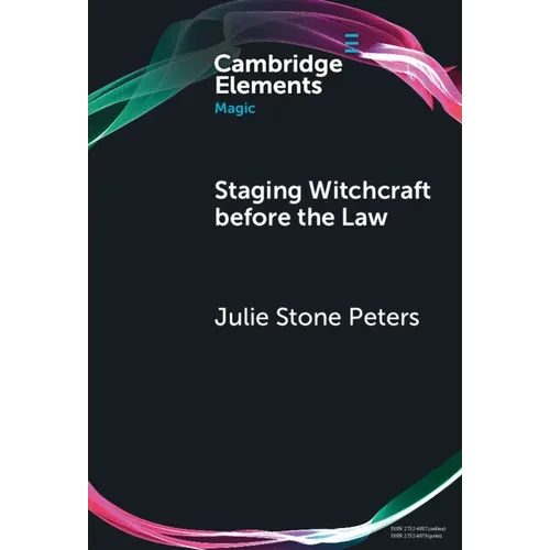 Staging Witchcraft Before the Law - Hardcover