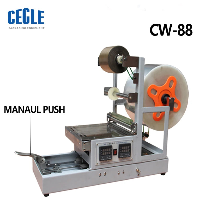 CW-88A Semi-Automatic Cellophane Perfume Box Wrapping Machine