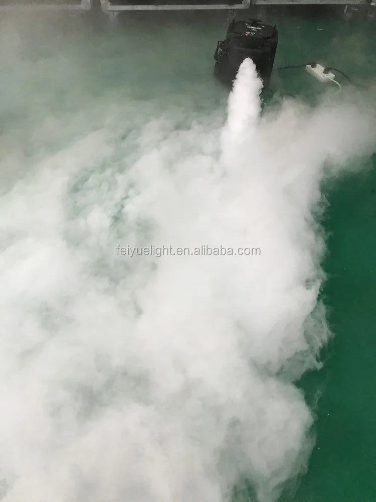 Large Stage Effect Machine for Weddings High Fog & Smoke Generator with Dry Ice Electric Metal-Grand Low Fog Machine