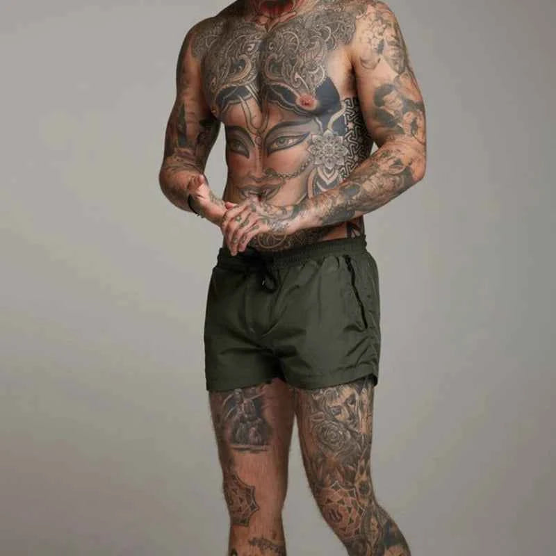 Summer Board shorts Swimwear Mens Swim Shorts Summer Beach Shorts Boxer Swimming Trunks Men Swimsuit High Quality Board Shorts