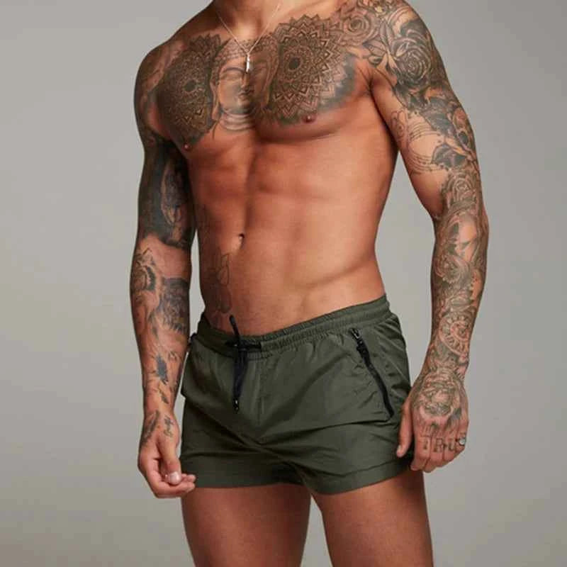 Summer Board shorts Swimwear Mens Swim Shorts Summer Beach Shorts Boxer Swimming Trunks Men Swimsuit High Quality Board Shorts