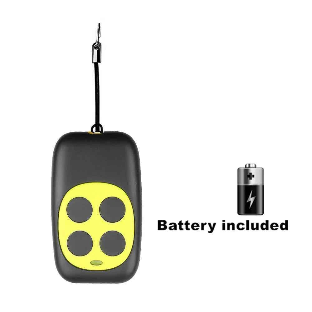 Garage Door RF Remote Control Duplicator 433MHz Code Grabber Clone Gate Key Fob Command Hand Transmitter 4 Buttons waterproof