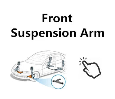 OPASS Front Lower Control Arm for Mazda CX-5 II KF Suv 2017- KB7W-34-300