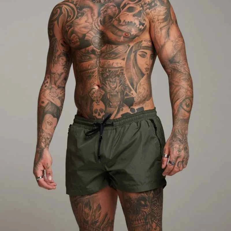 Summer Board shorts Swimwear Mens Swim Shorts Summer Beach Shorts Boxer Swimming Trunks Men Swimsuit High Quality Board Shorts