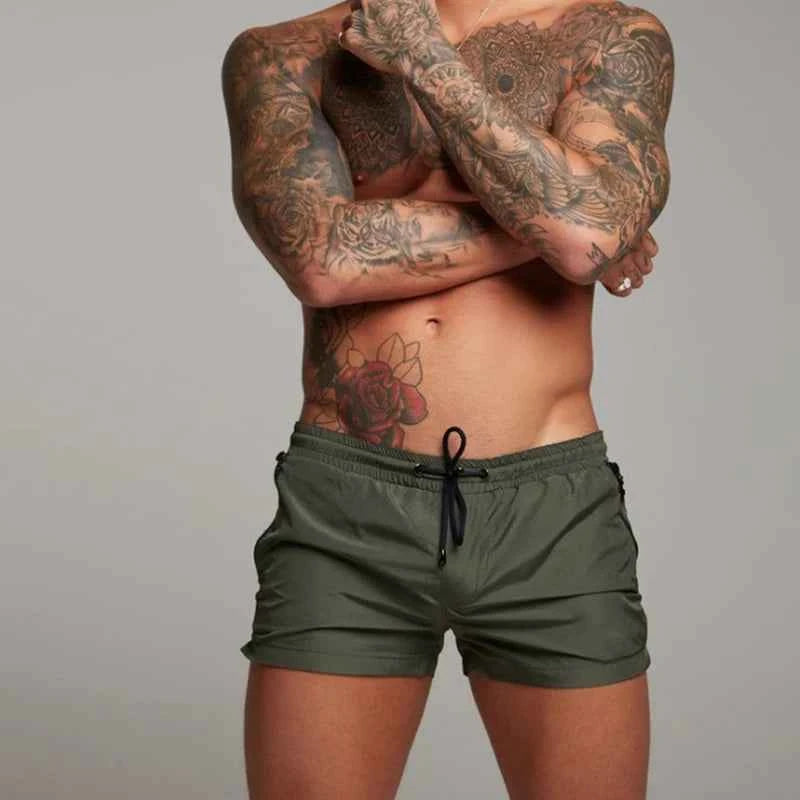 Summer Board shorts Swimwear Mens Swim Shorts Summer Beach Shorts Boxer Swimming Trunks Men Swimsuit High Quality Board Shorts