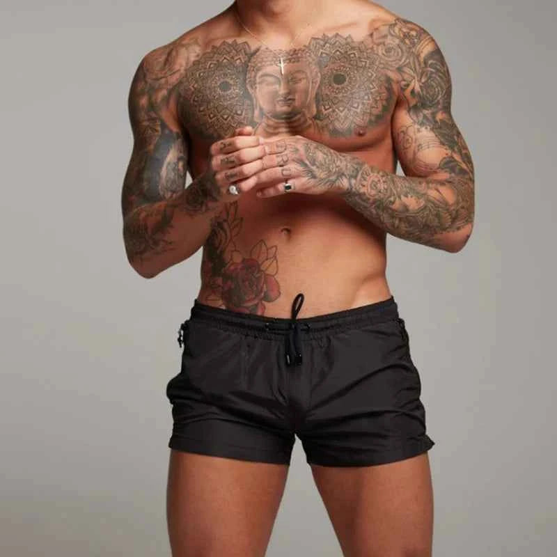Summer Board shorts Swimwear Mens Swim Shorts Summer Beach Shorts Boxer Swimming Trunks Men Swimsuit High Quality Board Shorts