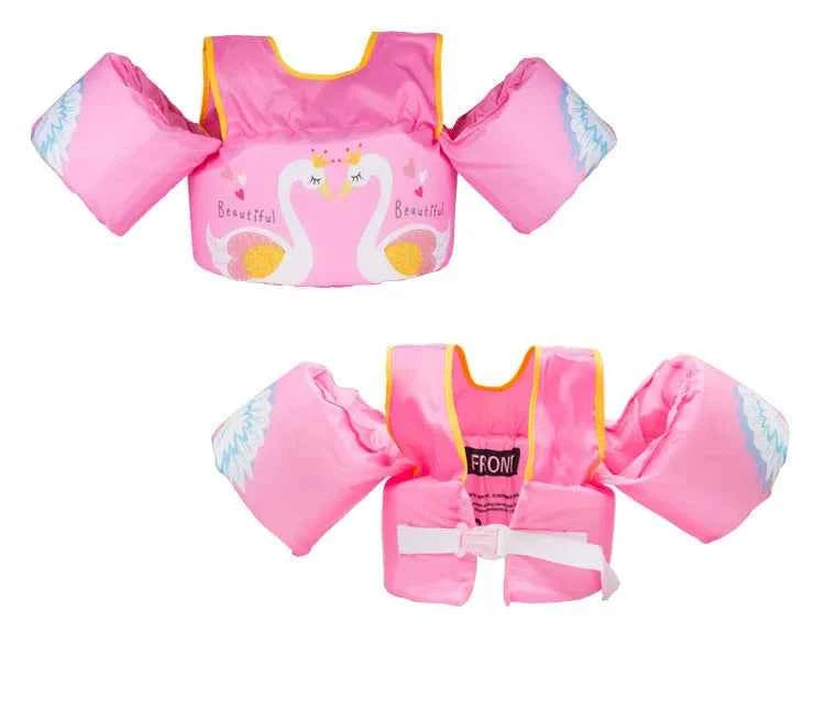 2-8 years Baby Swim Vest Child Arm Float Vests Kids Swim Trainer Buoyancy Sleeve Swimsuit Swimming Pool Accessories