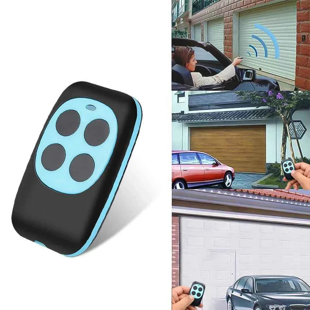 Garage Door RF Remote Control Duplicator 433MHz Code Grabber Clone Gate Key Fob Command Hand Transmitter 4 Buttons waterproof