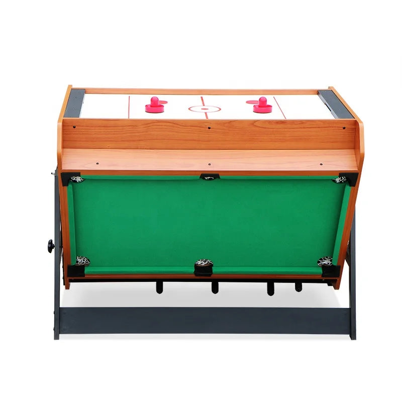 Factory Wholesale Promotion Price Rotating 3-in-1 Multi-Billiard Pool Air Hockey Soccer Game Table Full Set Accessories